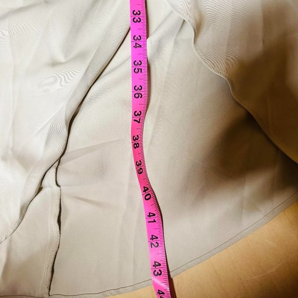 Shona Joy Stapless Women's Midi Dress Cream - Size 4 (US) - Picture 8 of 9